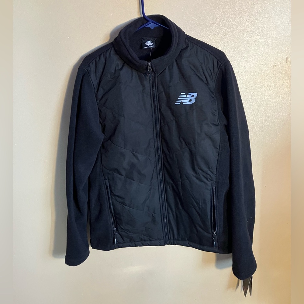 New balance fleece sweater - size S - color black